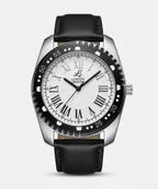 London Creation Men's Regal Diver | Black & Silver