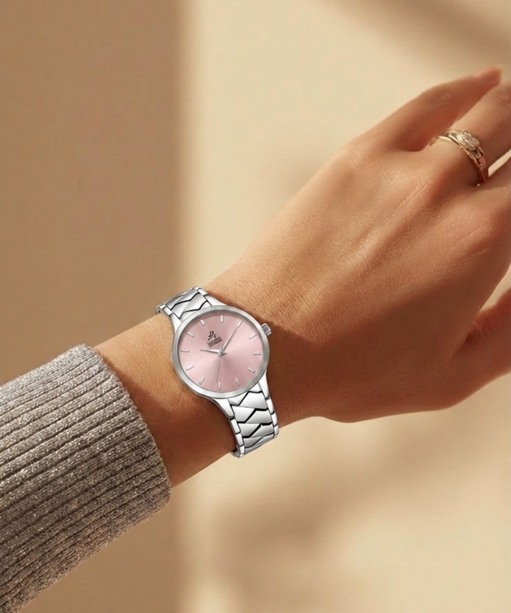 London Creation Women's Baby Pink Grace | Silver Bracelet