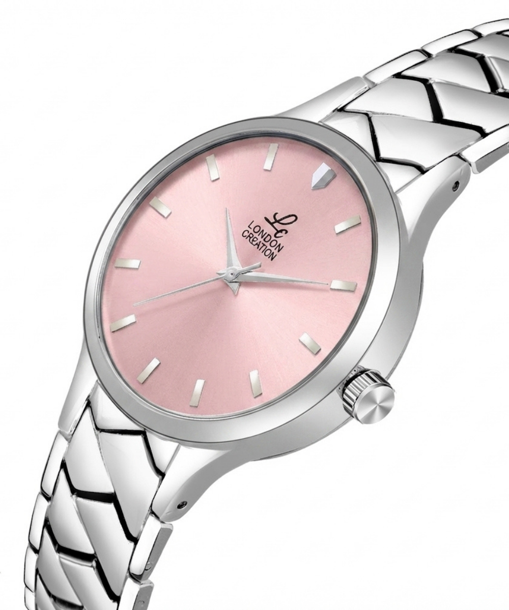 London Creation Women's Baby Pink Grace | Silver Bracelet