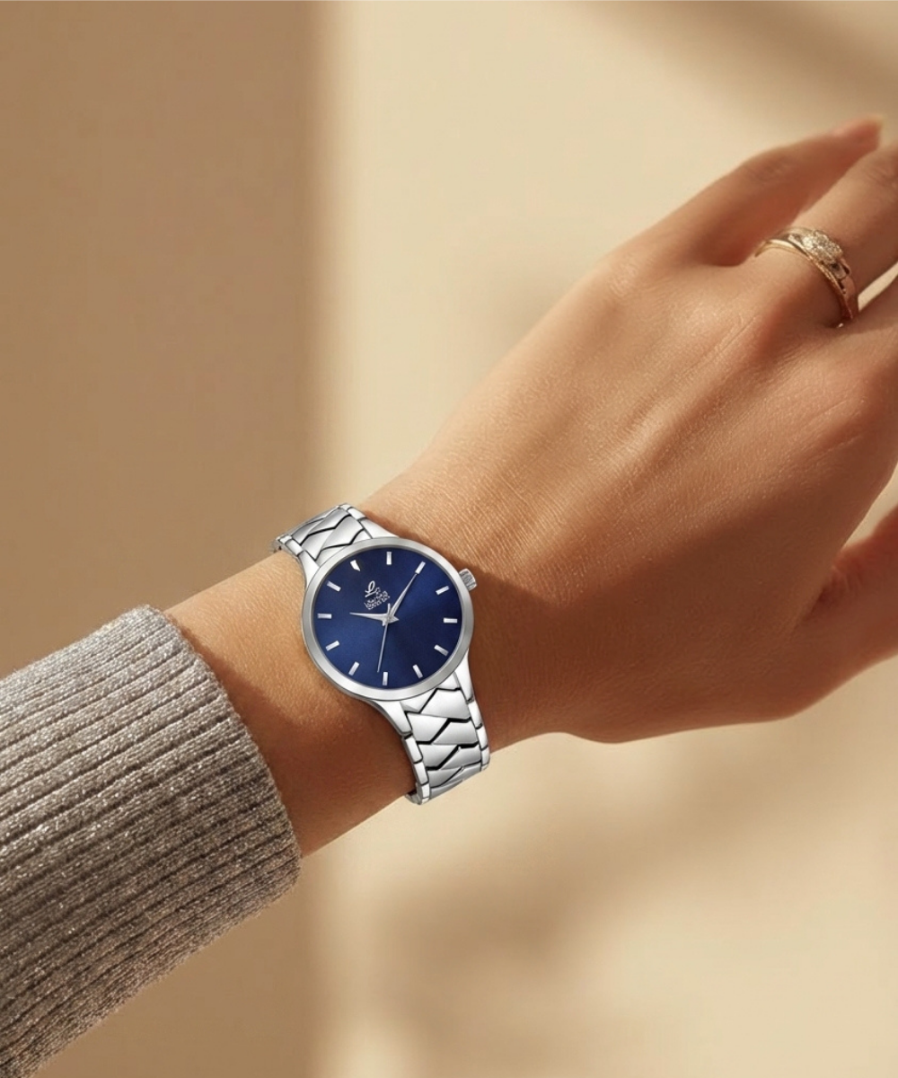London Creation Women's Midnight Blue | Silver Elegance