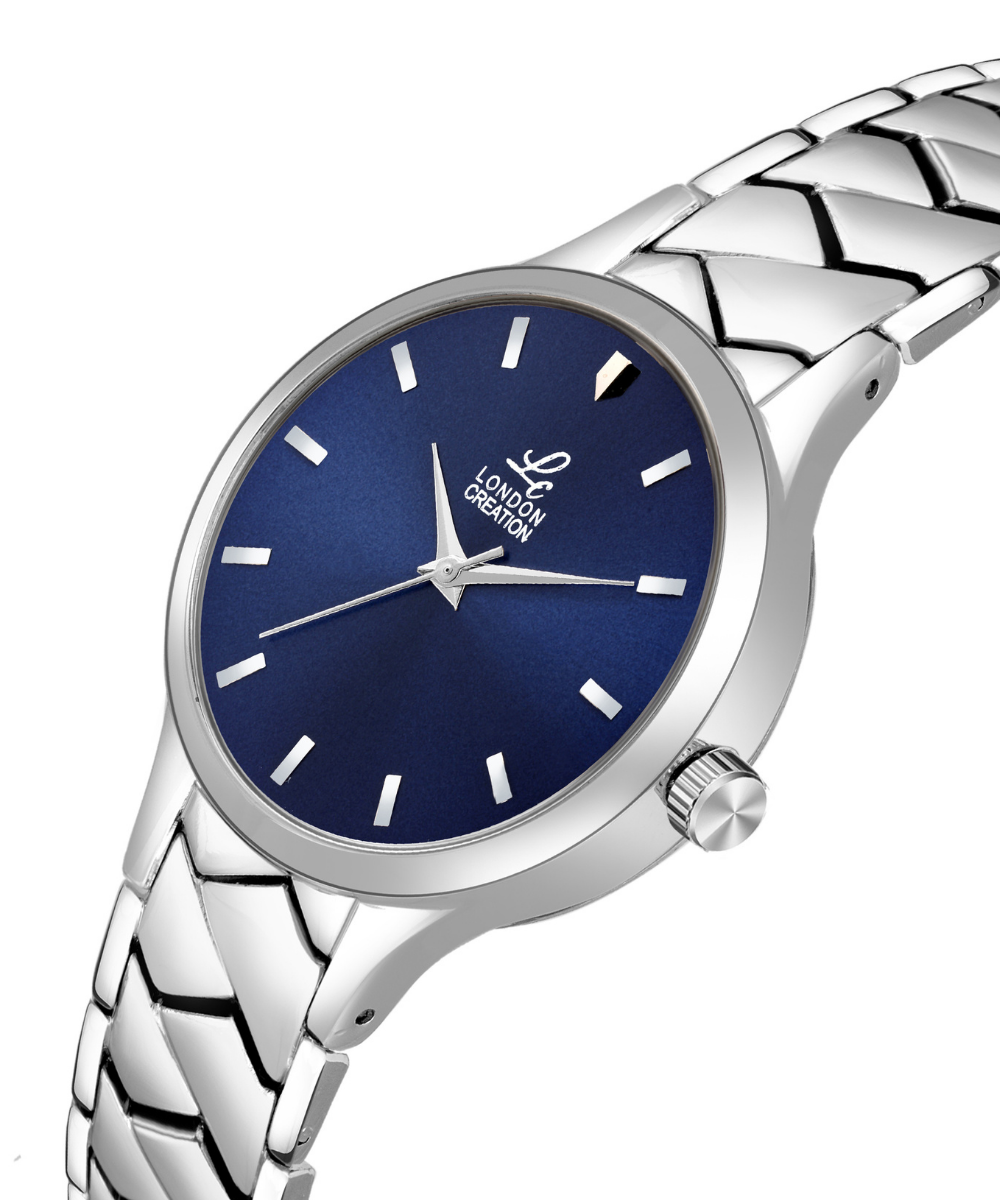 London Creation Women's Midnight Blue | Silver Elegance