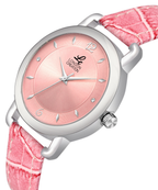London Creation Women's Blush Elegance | Pink Dial & Leather