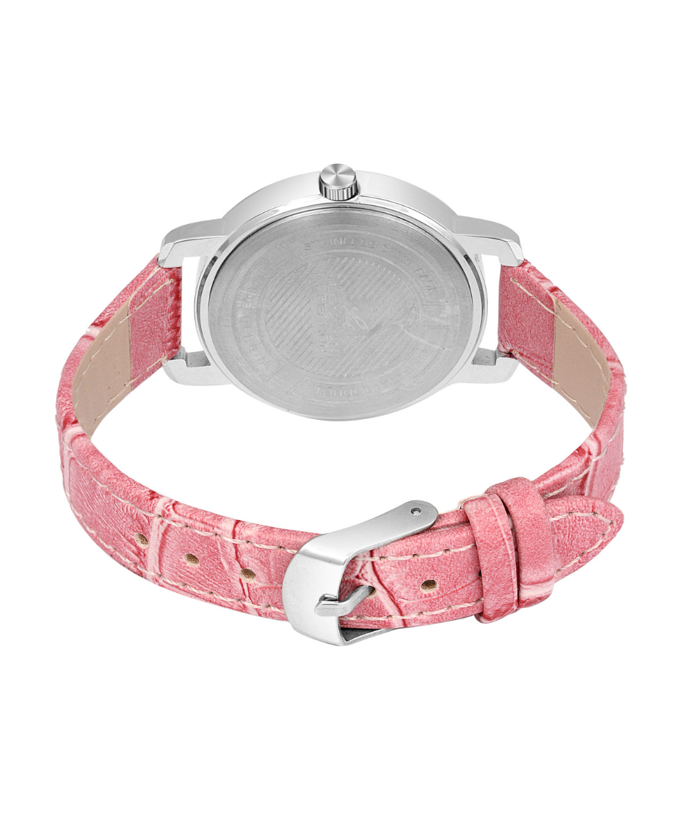 London Creation Women's Blush Elegance | Pink Dial & Leather