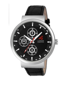 London Creation Men's Sport  | Black Dial Tachymeter Watch