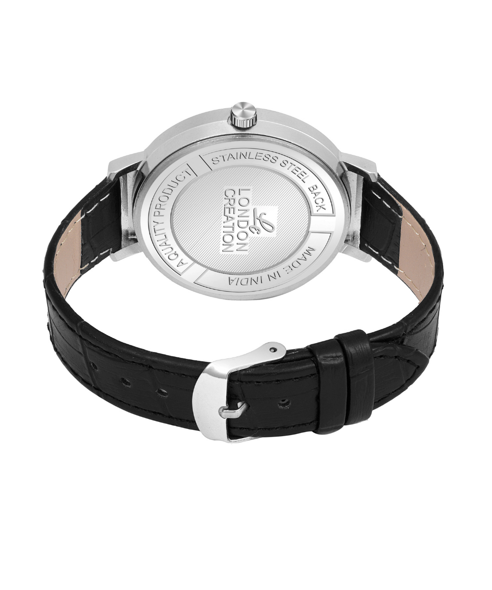 London Creation Men's Sport  | Black Dial Tachymeter Watch