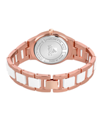 London Creation Women's Dual Luxe | Rose Gold & White Multi-Function