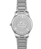 London Creation Men's Midnight Classic | Black Dial Stainless Steel Watch