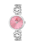 London Creation Women's Petite Blush | Pink Dial Chain Bracelet Watch