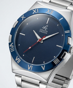 London Creation Men's Royal Edge | Blue & Silver