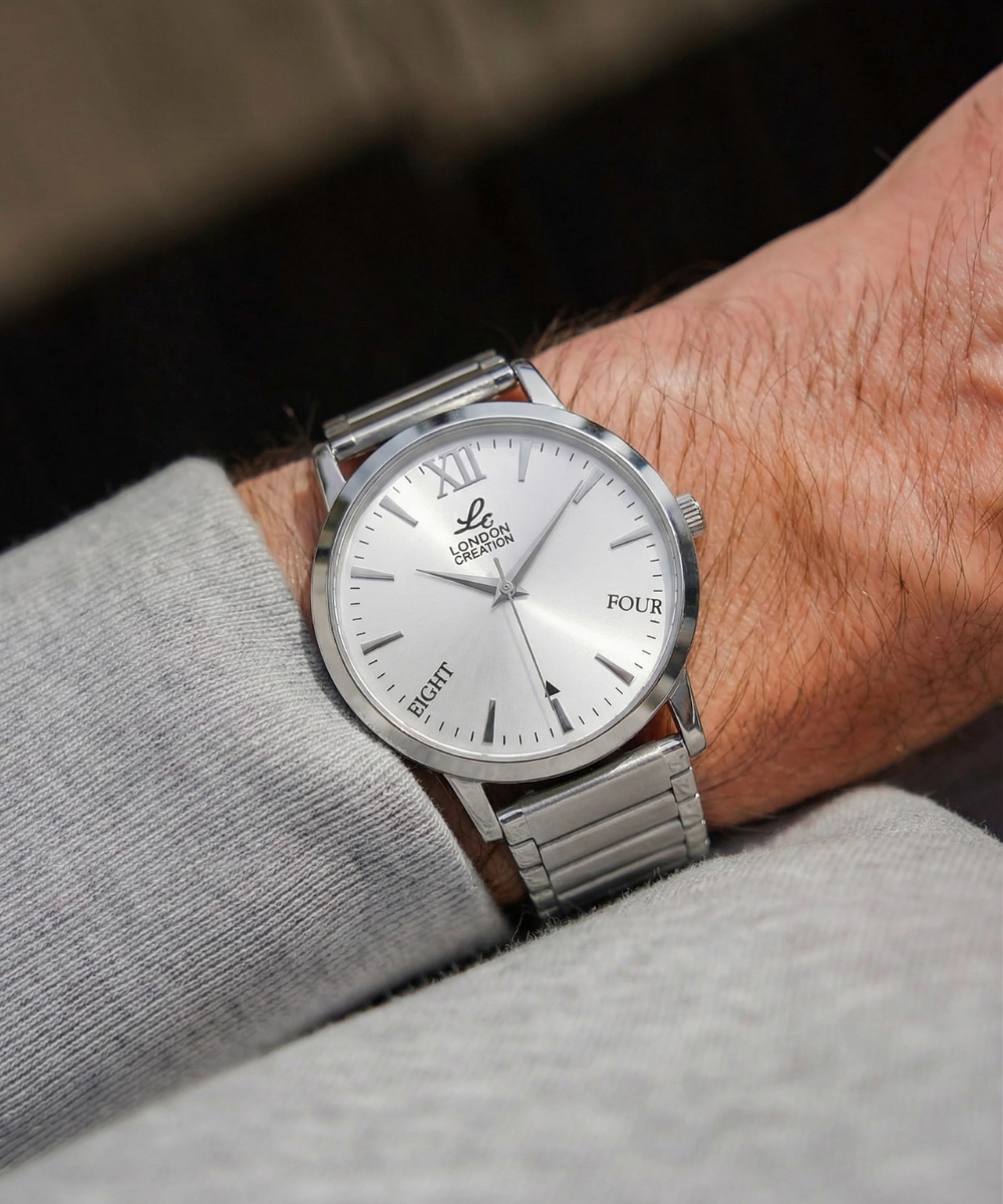 London Creation Men's Minimal Heritage | Silver