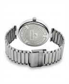 London Creation Men's Modern Textured Dial | Blue
