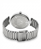 London Creation Women's Classic Numeric Dial | Silver Steel Watch