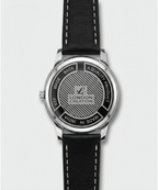 London Creation Men's Classic Black Dial | Leather Strap Watch