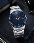 London Creation Men's Royal Edge | Blue & Silver