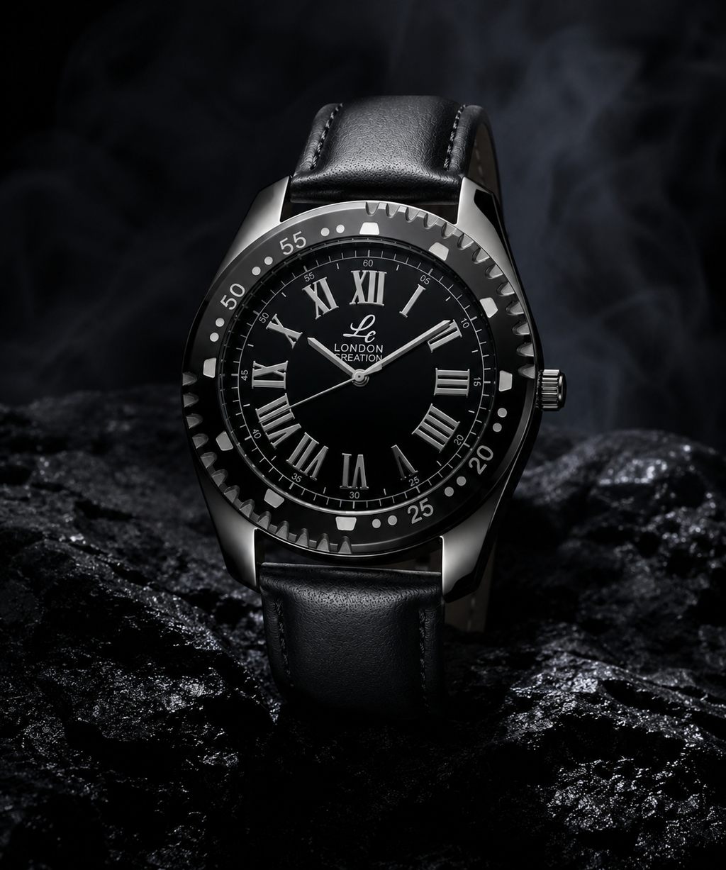 London Creation Men's Regal Diver | Black